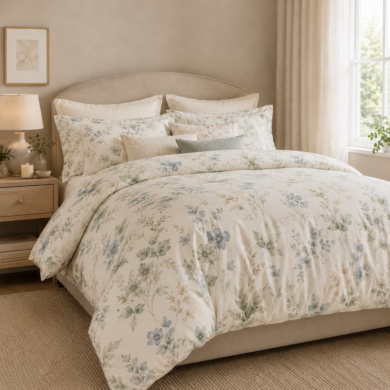 Custom Cover + Duck Down Duvet Set